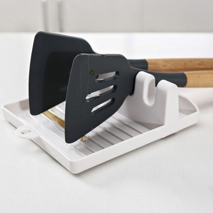 Kitchen Spoon Holder & Spatula Rack Organizer | Non-Slip Chopsticks Holder for Neat & Tidy Cooking Space