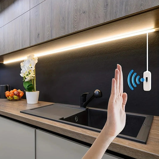 LED Strip Light with Motion Sensor – USB Powered Dimmable Lighting