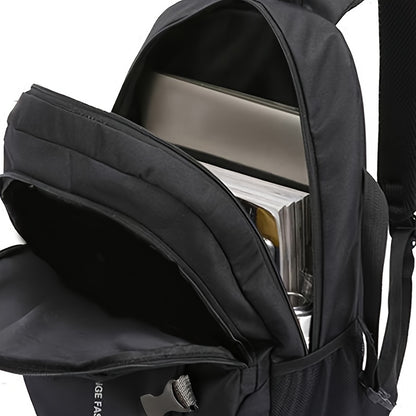 Men’s Oxford Backpack – Waterproof Business Laptop Bag, Casual Travel Rucksack & Student Schoolbag