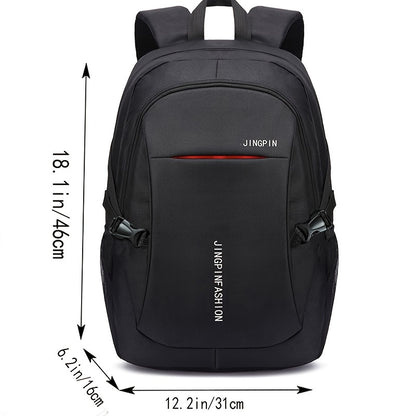 Men’s Oxford Backpack – Waterproof Business Laptop Bag, Casual Travel Rucksack & Student Schoolbag